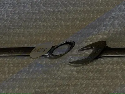 Snap On  OEX240  3/4  12 Point  Short Combination  Wrench