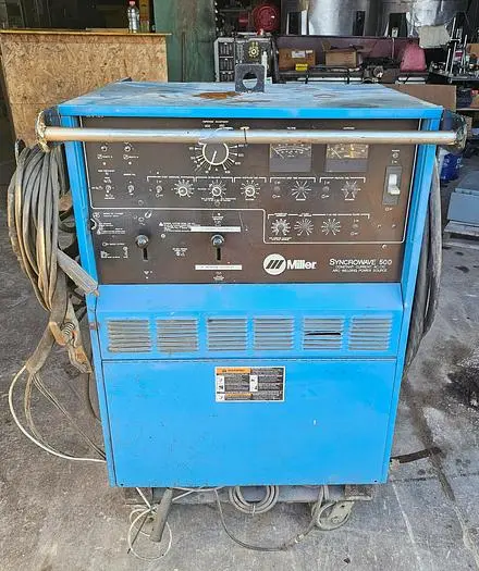USED 1990 MILLER SYNCROWAVE 500