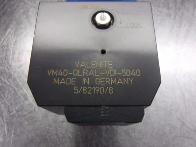 Valenite VDI50 Shank VM/KM 40 Clamping Unit VM40-QLRAL-VDI-5040 (LOC185)
