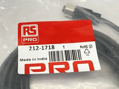 NEW RS PRO SINGLE ENDED CORDSET FEMALE M12 4-PIN 5M