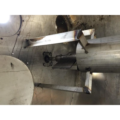 Stainless Steel Weigh Silo & Mixing Auger