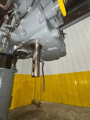 4' ARM x 9" CARLTON MODEL #1A POWER RADIAL ARM DRILL: YOBRO #24007