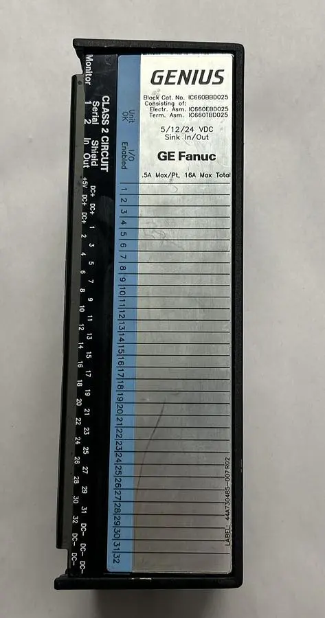Used GE FANUC IC660BBD025 PLC Input & Output Ohio US | Surplus Asset Holdings #1236350