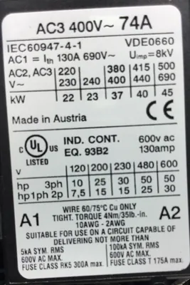 Used IMO _UNKNOWN_ PLC Contactors South Carolina US | Palmetto Automation #1182935