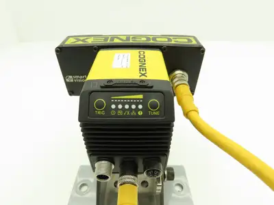 Cognex DM475X-M DataMan Fixed Mount Barcode Reader W/119-10101R High Power Light