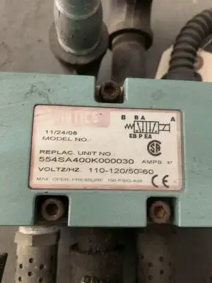 Numatics FLEXIBLOK 7-Valve Pneumatic Solenoid Valve Manifold 150PSI