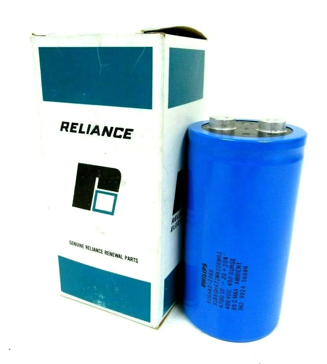 NEW RELIANCE ELECTRIC 600442-23SS CAPACITOR 60044223SS