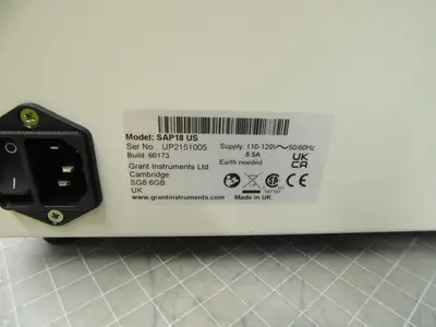 Used GRANT SAP18 Miscellaneous Laboratory Equipment Texas US | Aucto #1459879