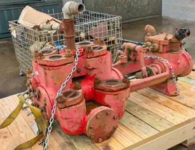 Used GARDNER DENVER FG-AG 5X6 DUPLEX MUD PUMP Piston Pumps Pennsylvania US | East West Machinery & Drilling #1417914