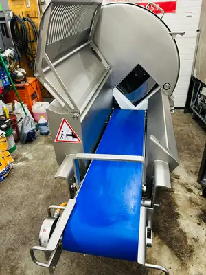 Treif Puma 700 EB Horizontal Meat Slicer W/ Conveyor Fully Refurbished