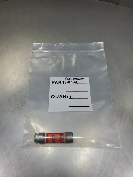 Used Gould Shawmut A2D60R AMP-TRAP 2000 FUSE, 60A 250VAC Fuses South Carolina US | Palmetto Automation #1160313