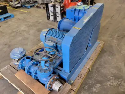 Rotary Blower Assembly MB4502 w/ 30 hp Motor