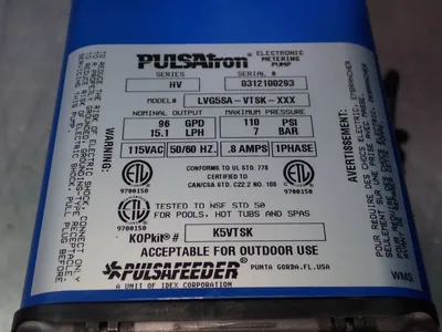 Used PULSATRON LGG5SAVTSKXXX Pumps Ohio US | HGR 24 #870793