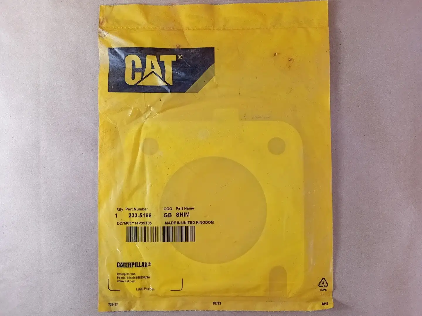 NEW CATERPILLAR 233-5166