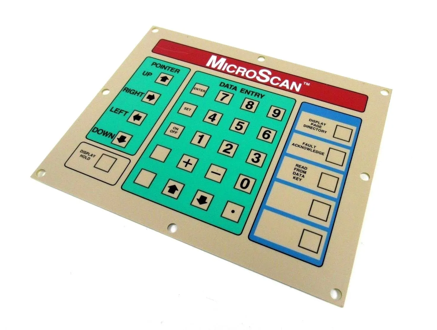 NEW VALMARK 099736 MICROSCAN KEYPAD