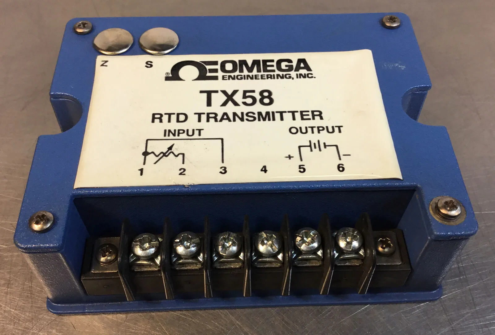 OMEGA ENGINEERING INC. TX58-PT2 RDT TRANSMITTER 3D-7