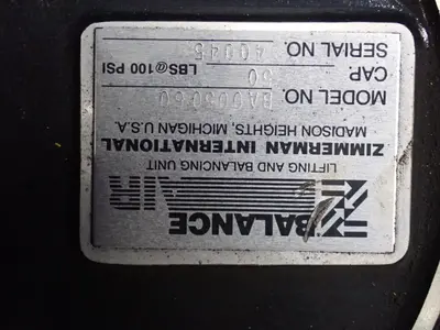 USED Z BALANCE AIR BA030080