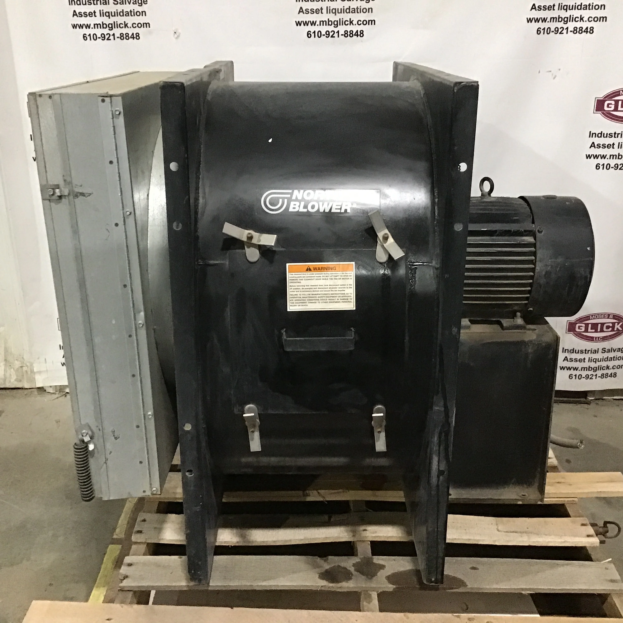 Northern Blower 24″ Round Intake 16 x 21 Square Outlet