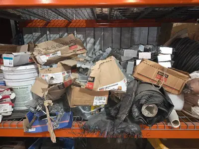 Misc Lot of Speed Crete, Sinker nails, LB210 Hangers