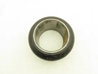 Superior 10x5x6-1/2 Press-On Forklift Tire Polyurethane Smooth Cushothane Black