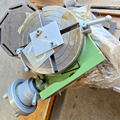 New 8” Rotary Table 200 mm For Bridgeport Milling Machine