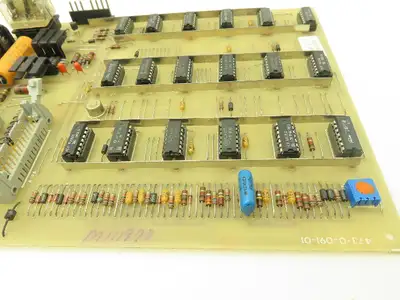 Robotron 473-0-091-01 308-0-348-00 Control Circuit Board PLC Relay Solid State