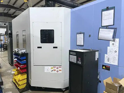 Used 2021 Doosan NHP4000 Horizontal Machining Centers Texas US | Machine Tool Bids #1493316