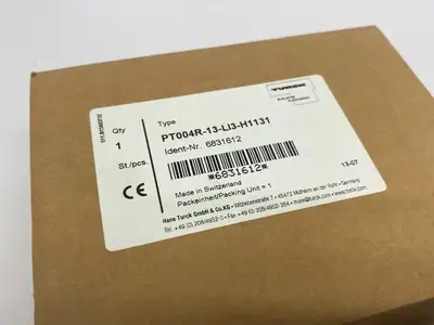 New | in-Stock Turck Pressure Transmitter M12 3-Pin Stainless Steel Pressure Transmitters Michigan US | Maverick Industrial Sales #1390610