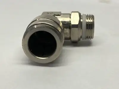 S6520 14-3/8 | Camozzi  Swivel Elbow 90 Degree Push-In Fitting LOT OF 8 - New Other