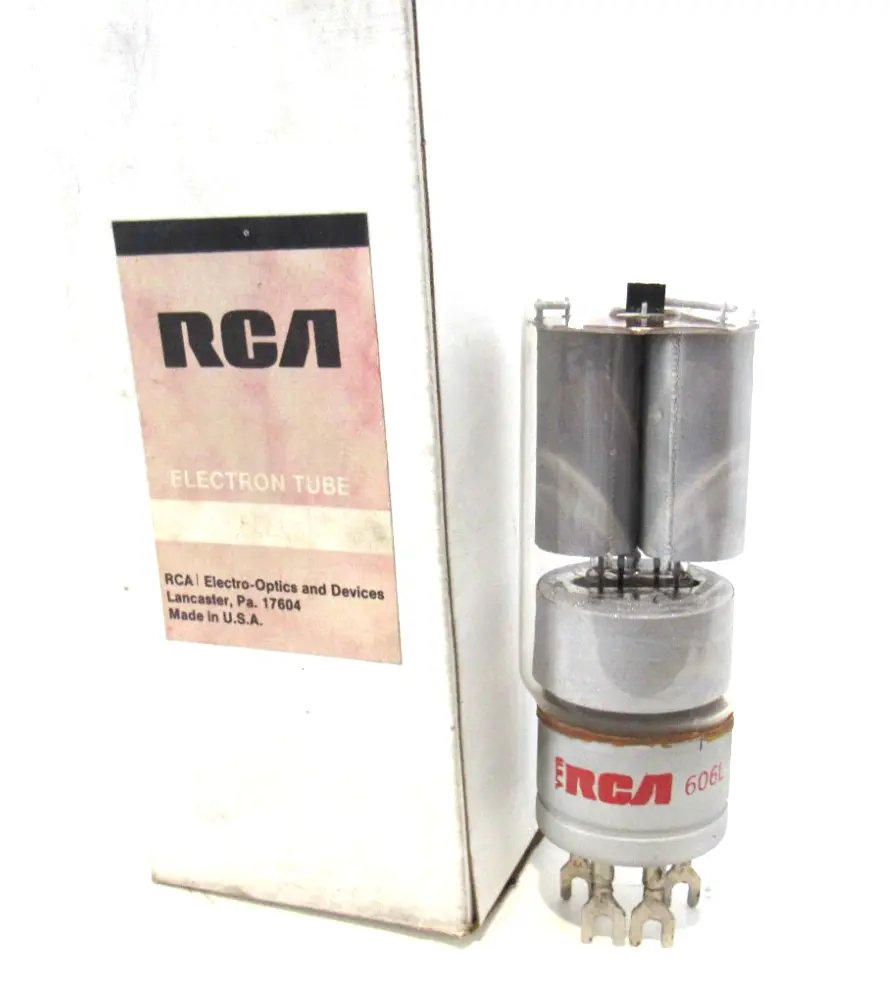 NEW RCA 606L ELECTRON TUBE
