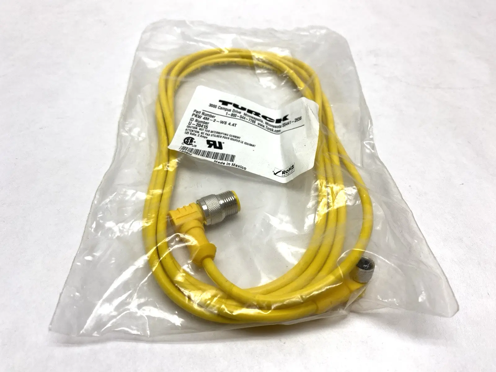 New | in-Stock Turck Flex Life Cable U0942-34 Cable & Wire Michigan US | Maverick Industrial Sales #1462808