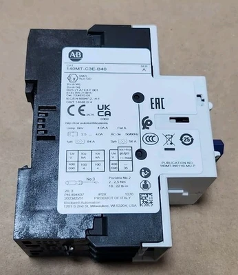 NEW Allen-Bradley 140MT-C3E-B40