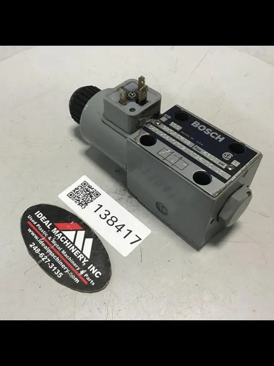 Used BOSCH 081WV06P1V1012WS024/00D51 Valves/Fittings Michigan US | Ideal Machinery #595309