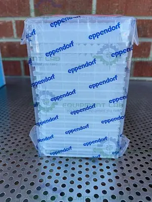 NEW EPPENDORF 951040048 MICROPLATES 96 / U-PP WHITE BOARDER PLATES PCR CLEAN