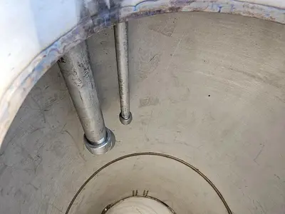 Unused 850 Gallon Tank, Stainless Steel