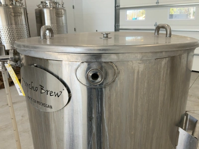 Used PSYCHO BREW DIRECT-FLAME BREW KETTLE/ MASH TUN 3.5BBL Cooking Kettles Michigan US | Miedema Asset Management Group #1580148