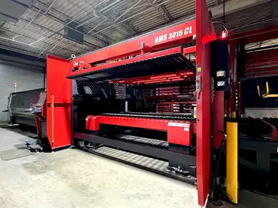 Used AMADA ENSIS 3015 AJ FIBER Laser Cutters Illinois US | Machine Factory Outlet #1262738