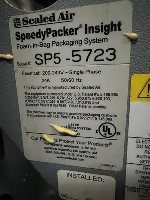USED SEALED AIR 5723