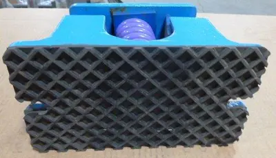 SPRING ISOLATION MOUNT: (6) Available, Color: Blue w/ purple springs