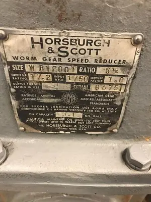 USED HORSBURGH & SCOTT W-B1200T
