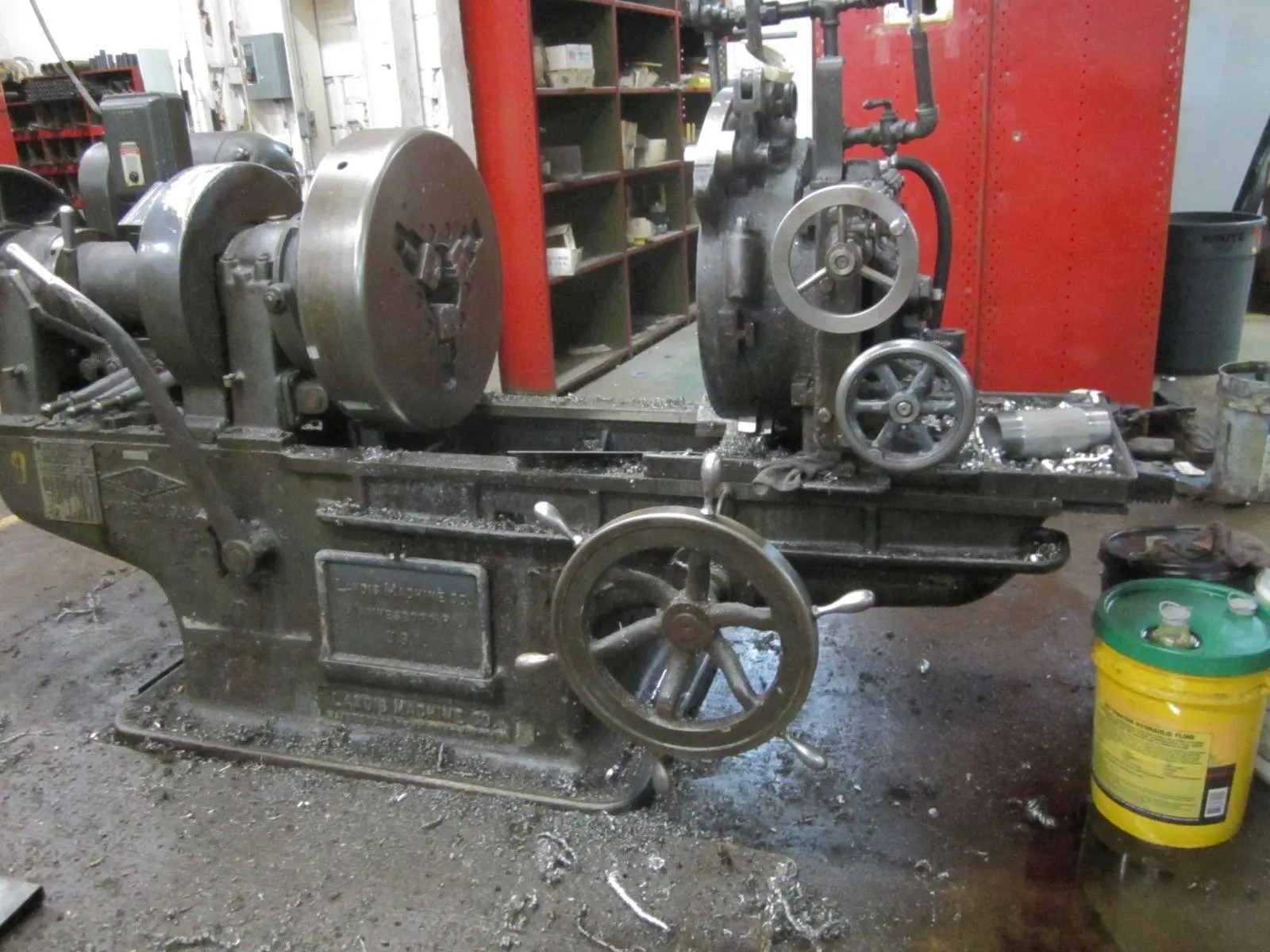 4" LANDIS MODEL #4P SINGLE SPINDLE THREADER: YOBRO #24700