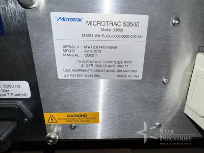 MicroTrac Model S3500