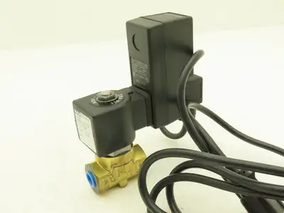 Parker Skinner Solenoid Condensate Drain Valve 110V 60Hz 10W 3-300PSI Timed