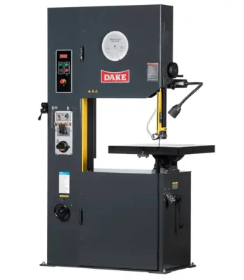 Dake V-Series Vertical Industrial Bandsaws