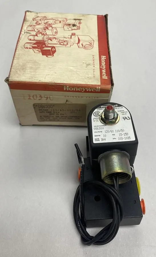 New | in-Stock HONEYWELL 086300 Solenoid Valves Ohio US | Surplus Asset Holdings #1234321
