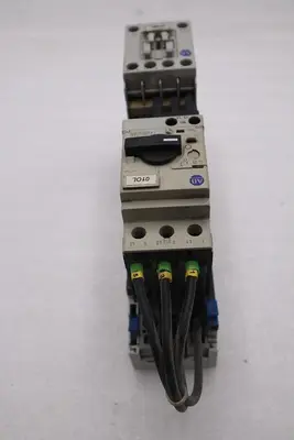ALLEN BRADLEY 140M-D8E-C25 CIRCUIT BREAKER WITH 100-C23*10 CONTACTOR STOCK 719-A