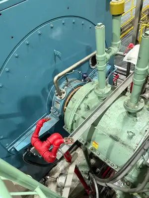 USED 2015 SNM TURBINE/ ABB ALTERNATOR C10-R6-X