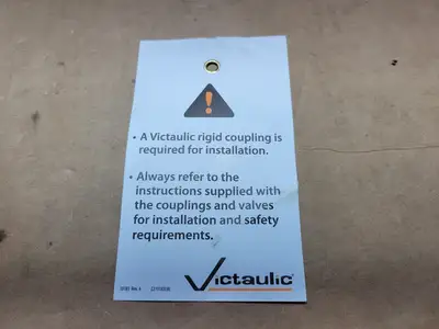 Used 2022 VICTAULIC 300MS Valves/Fittings British Columbia CA | Lenmark #1440754