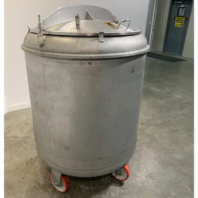 Used Inject Star Stainless Steel Vacuum Drum Batch Tumbler - 500L [PART]