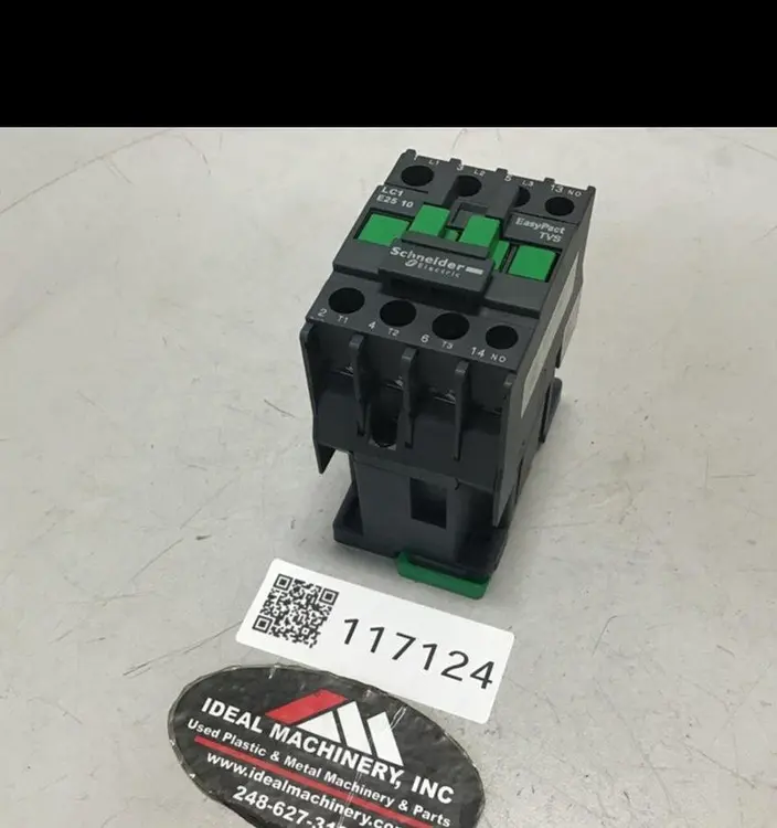 Used SCHNEIDER ELECTRIC LC1E2510 PLC Contactors Michigan US | Ideal Machinery #1318683